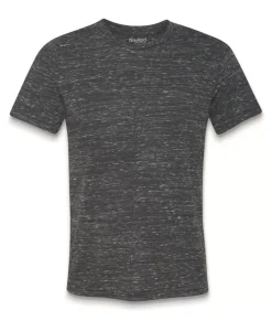 Men'S Soft Marble Jersey Short Sleeve Crew Neck T-Shirt