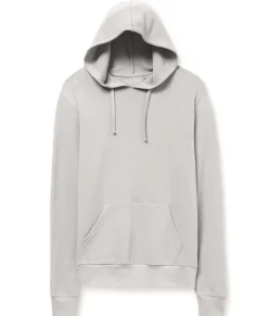 Men'S Soft Recycled Washed Lightweight Terry Hooded Pullover