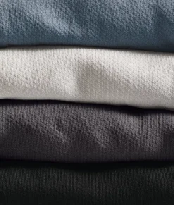 Men'S Soft Recycled Washed Lightweight Terry Pullover