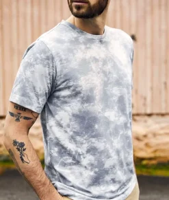 Men'S Soft Tie Dye Recycled Short Sleeve T-Shirt