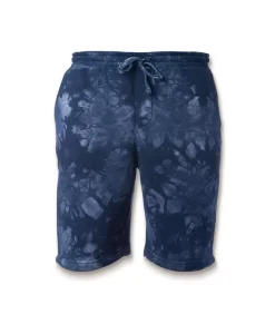 Men'S Tie Dye Fleece Shorts