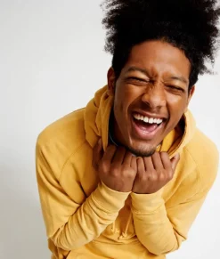 Men'S Vintage Fleece Raglan Hoodie