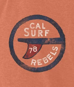 Men'S Vintage Graphic Crew Neck T-Shirt | Surf Rebels