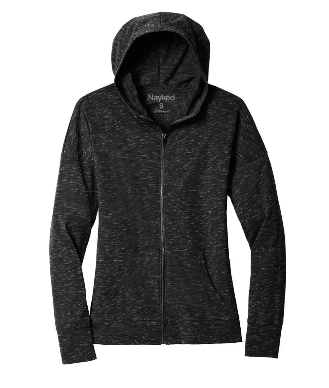 Real Women'S Ridiculously Soft Plus Lightweight Full Zip Hoodie