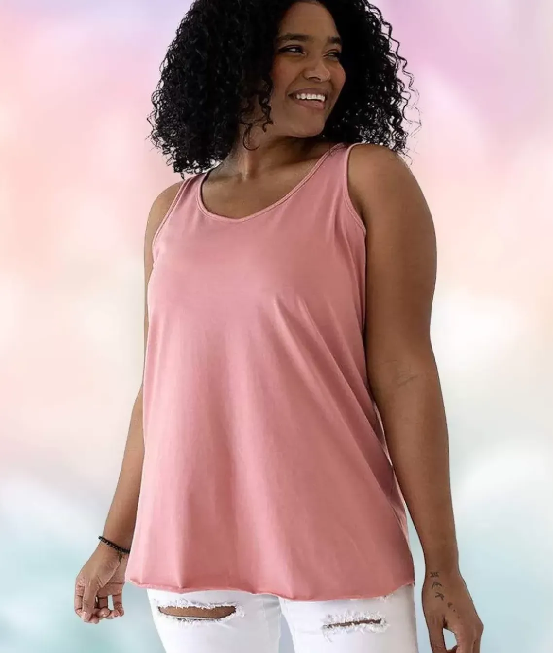 Real Women'S Soft Tank Top | Plus