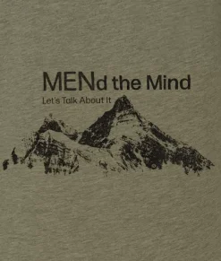 Ridiculously Soft Big Graphic T-Shirt | Mend The Mind-Mountains
