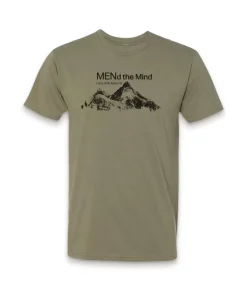 Ridiculously Soft Big Graphic T-Shirt | Mend The Mind-Mountains