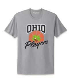 Ridiculously Soft Cotton Graphic Tee | Ohio Players (Buckeye Leaf)