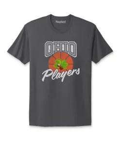 Ridiculously Soft Cotton Graphic Tee | Ohio Players (Buckeye Leaf)