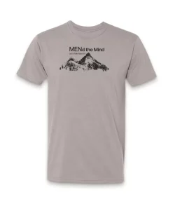 Ridiculously Soft Crew Neck Graphic T-Shirt | Mend The Mind-Mountains