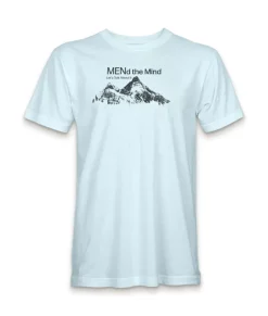 Ridiculously Soft Crew Neck Graphic T-Shirt | Mend The Mind-Mountains