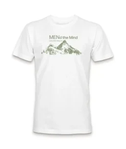 Ridiculously Soft Crew Neck Graphic T-Shirt | Mend The Mind-Mountains