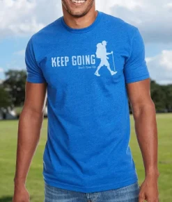 Ridiculously Soft Crew Neck Graphic T-Shirt | Keep Going With Hiker