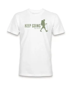 Ridiculously Soft Crew Neck Graphic T-Shirt | Keep Going With Hiker