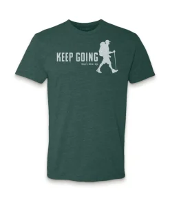 Ridiculously Soft Crew Neck Graphic T-Shirt | Keep Going With Hiker