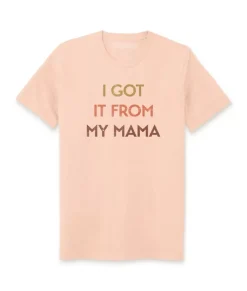 Ridiculously Soft Heather Sueded Graphic Tee | I Got It From My Mama