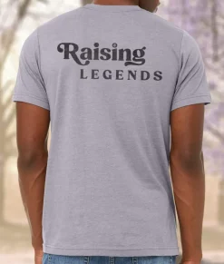 Ridiculously Soft Heather Sueded Graphic Tee | Raising Legends