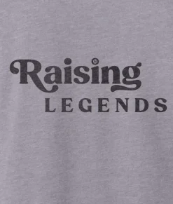 Ridiculously Soft Heather Sueded Graphic Tee | Raising Legends