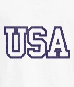 Ridiculously Soft Men'S Usa Text Shirt