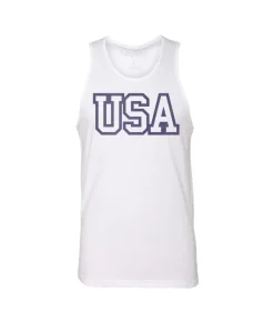 Ridiculously Soft Men'S Usa Text Tank