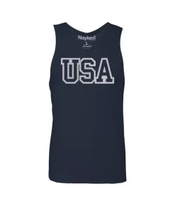 Ridiculously Soft Men'S Usa Text Tank