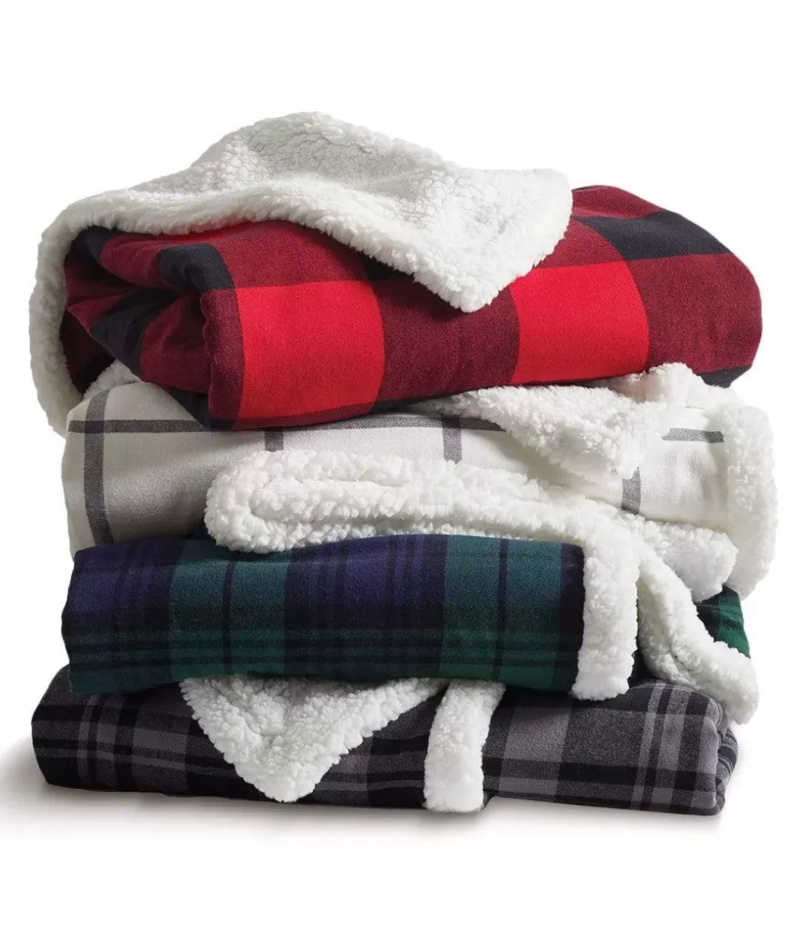 Sherpa Flannel Blanket