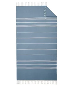 Soft Striped Summer Throw
