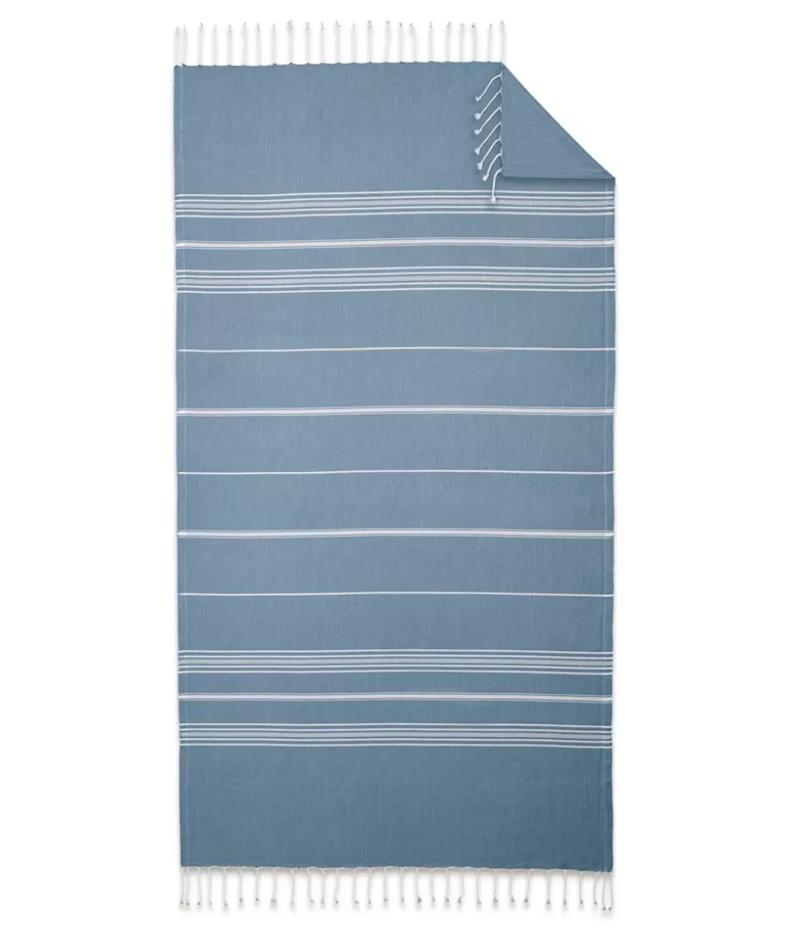 Soft Striped Summer Throw