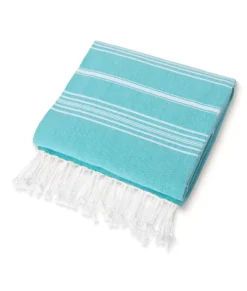Soft Striped Summer Throw