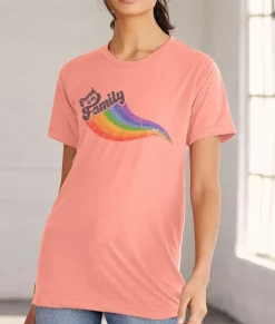 Unisex Ridiculously Soft Lightweight Graphic T-Shirt | Proud Of My Family