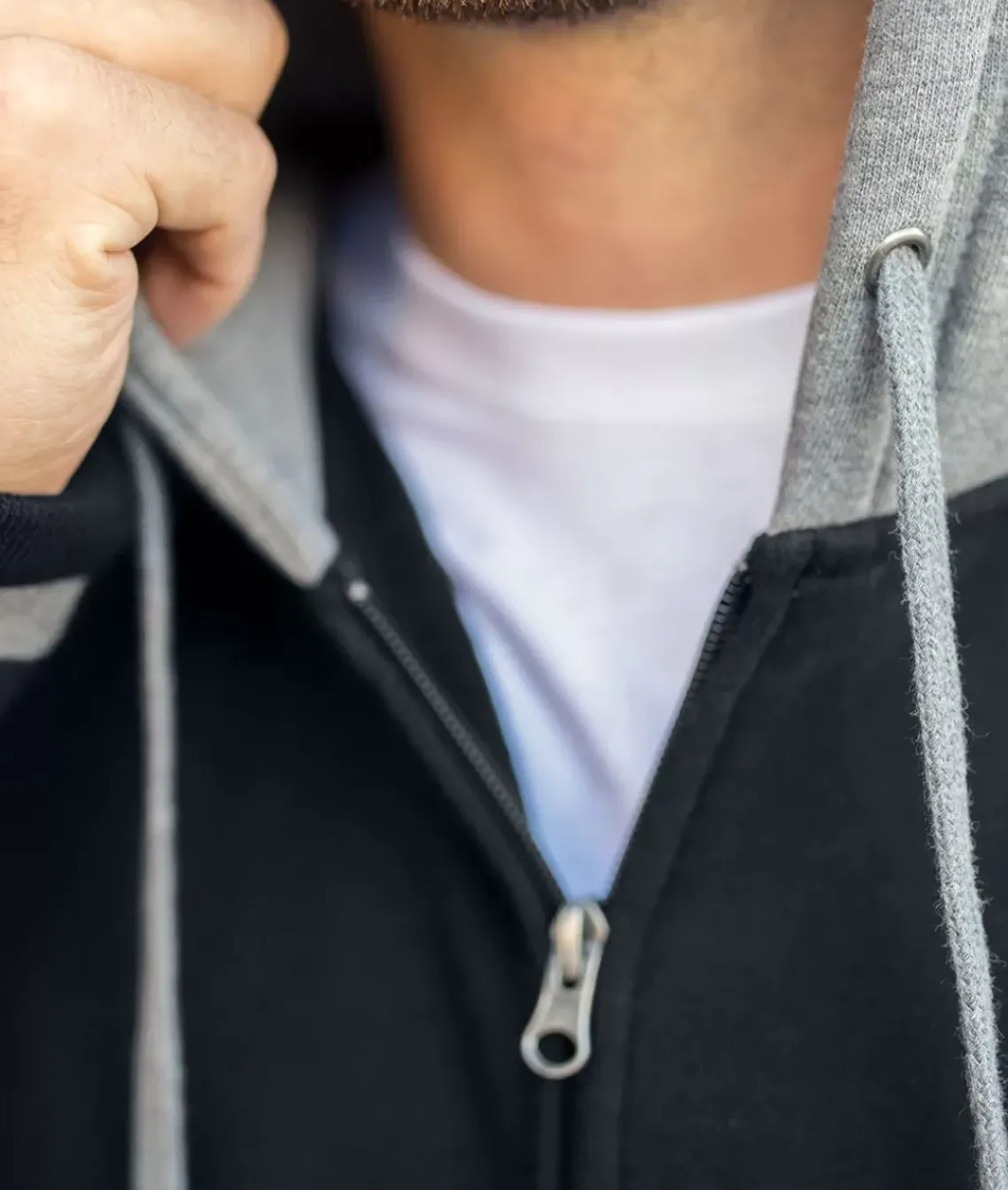 Varsity Full-Zip Hooded Fleece Jacket