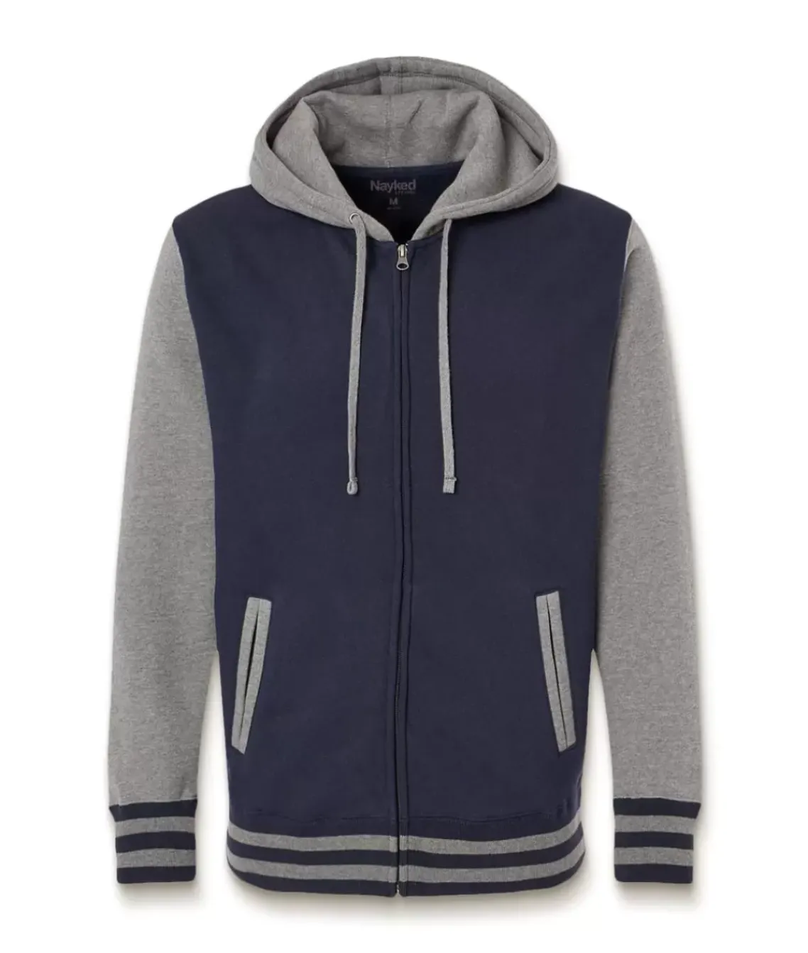 Varsity Full-Zip Hooded Fleece Jacket