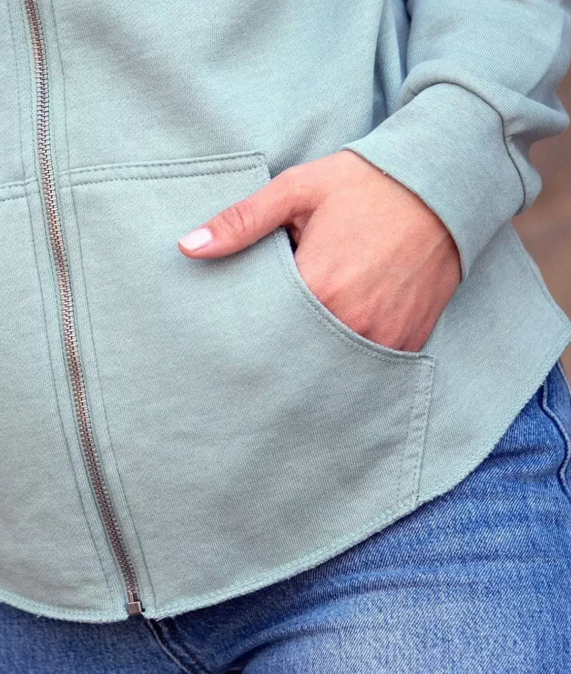 Women'S California Wave Wash Full-Zip Hoodie