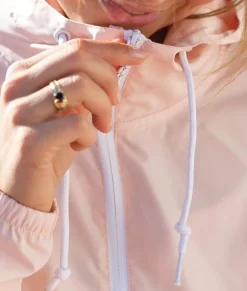 Women'S Lightweight Pullover Cropped Windbreaker