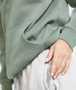 Women'S Midweight Oversized Premium Pullover Sweatshirt Hoodie