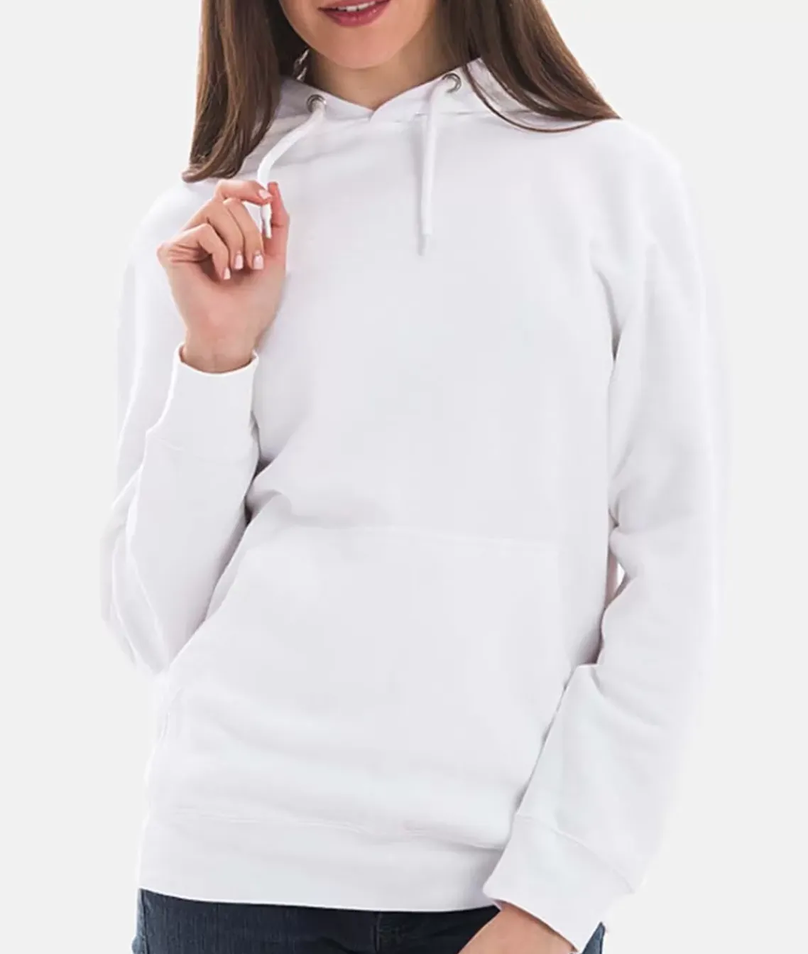 Women'S Midweight Oversized Premium Pullover Sweatshirt Hoodie