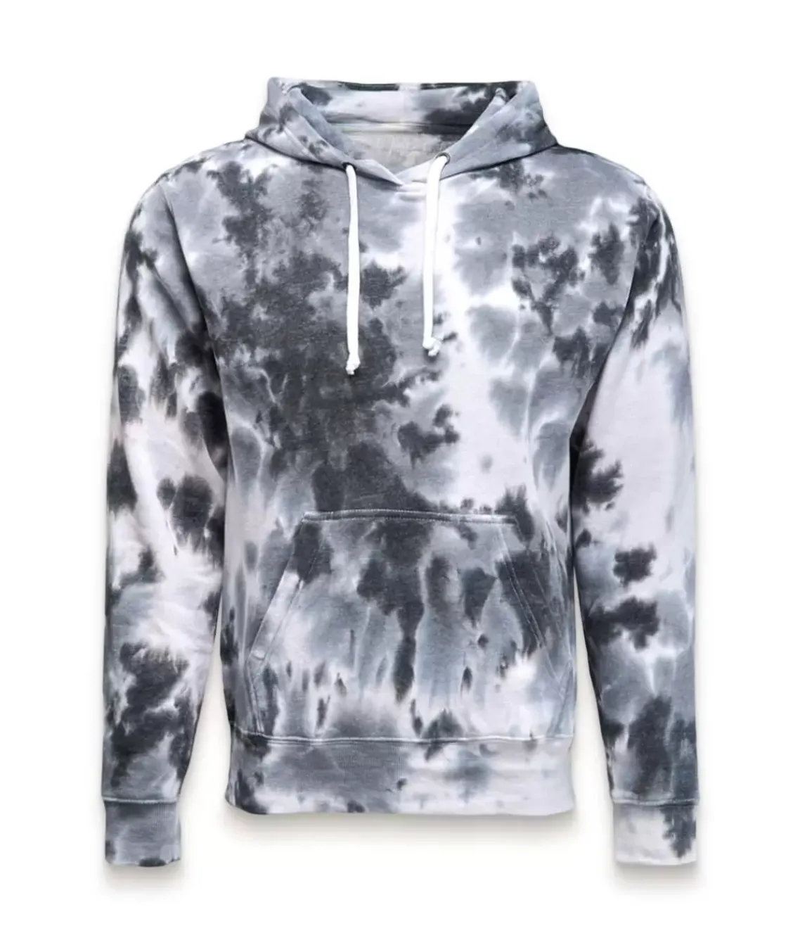 Women'S Oversized Soft Washed Tie Dye Fleece Hoodie