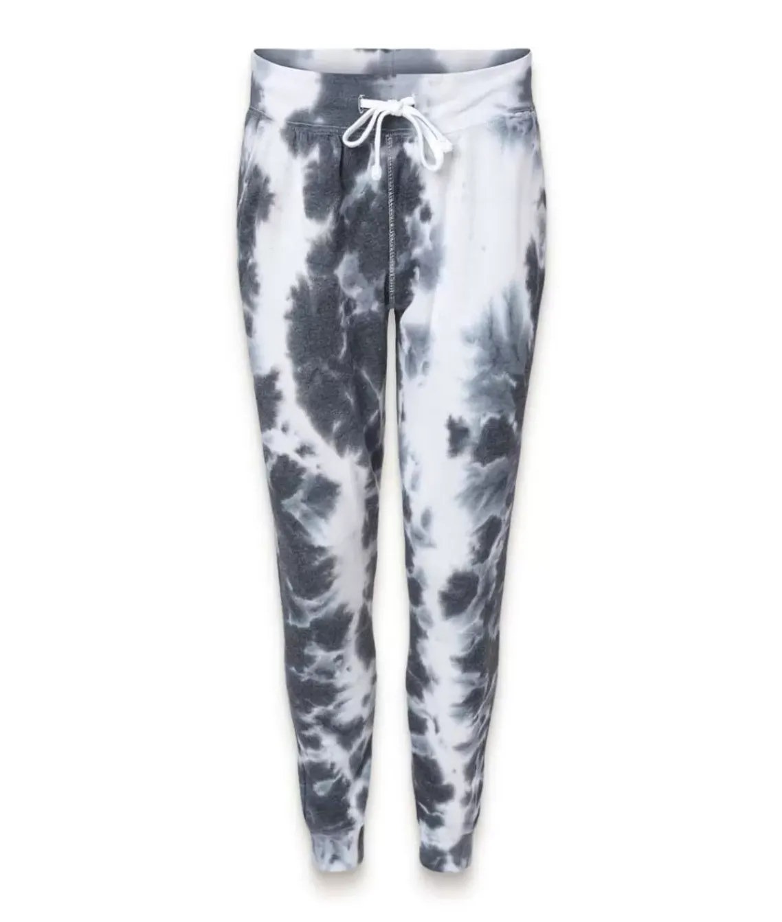 Women'S Oversized Soft Washed Tie Dye Fleece Joggers