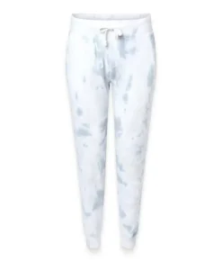 Women'S Oversized Soft Washed Tie Dye Fleece Joggers