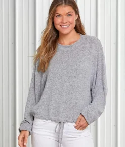 Women'S Ridiculously Buttery Soft Long Sleeve Drawstring Pullover | Soft Pullover