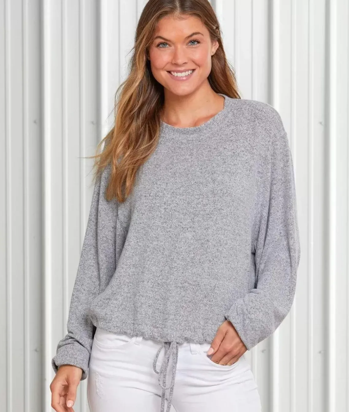 Women'S Ridiculously Buttery Soft Long Sleeve Drawstring Pullover | Soft Pullover