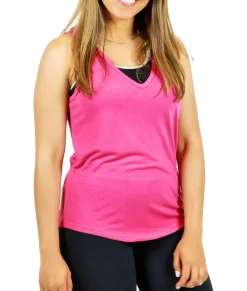 Women'S Ridiculously Soft Lightweight Flowy V-Neck Tank Top