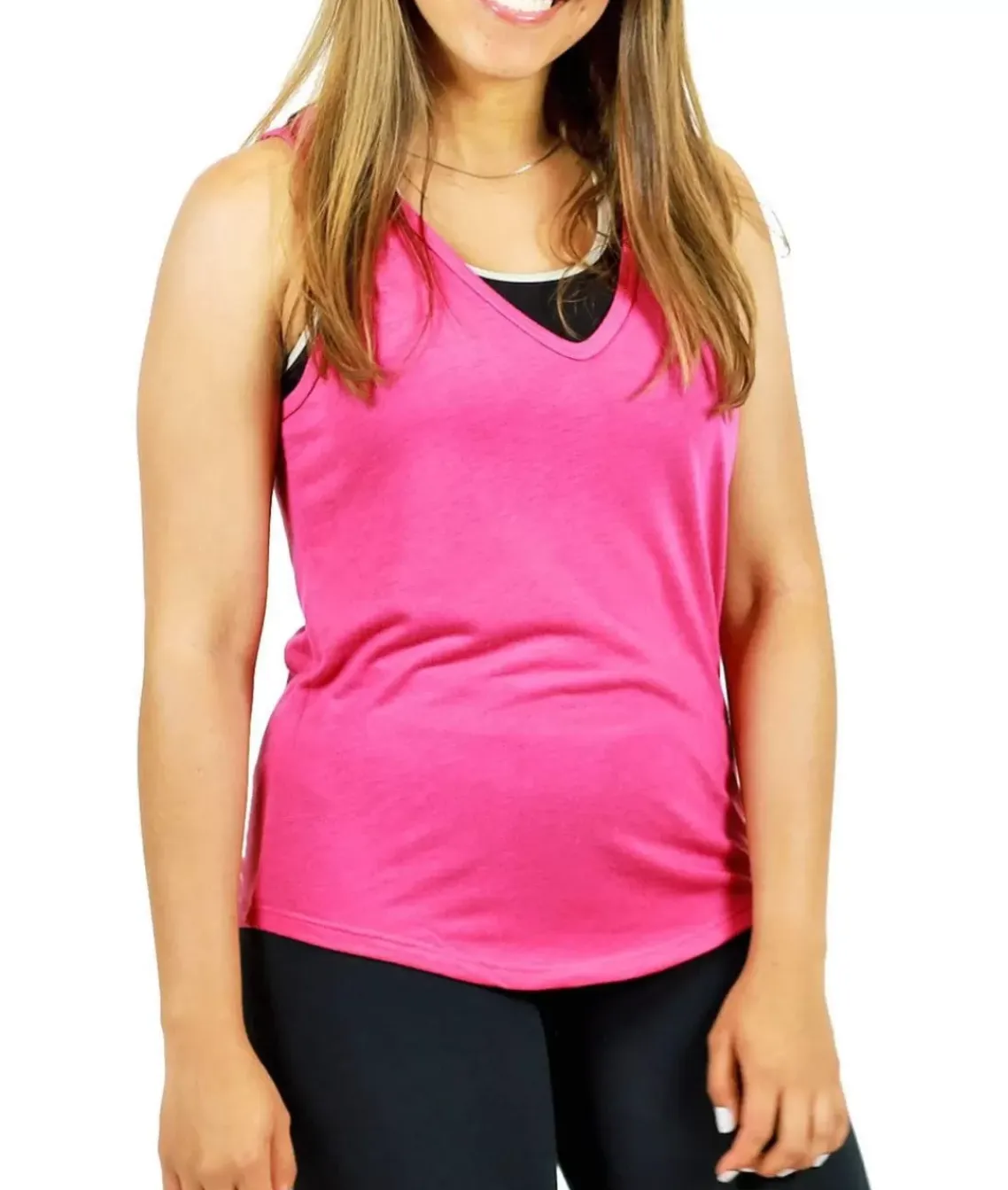 Women'S Ridiculously Soft Lightweight Flowy V-Neck Tank Top