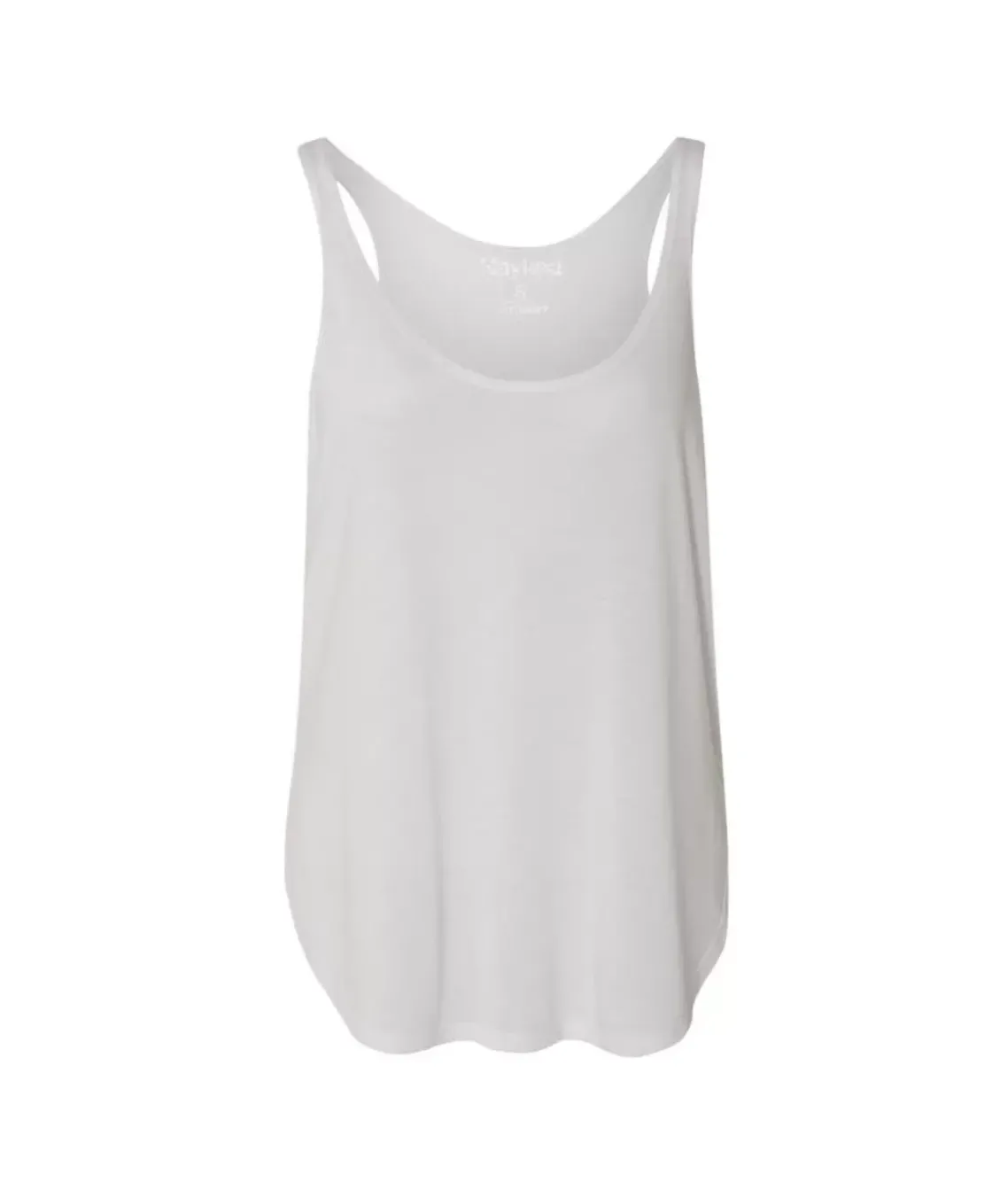 Women'S Ridiculously Soft Lightweight Flowy Tank Top With Side Slits