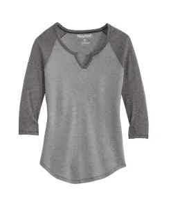 Women'S Ridiculously Soft Vintage Raglan Baseball T-Shirt