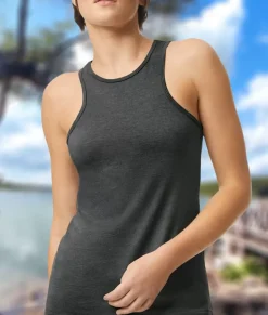 Women'S Ridiculously Soft Recycled Racerneck Tank