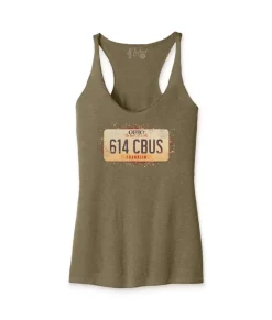 Women'S Ridiculously Soft Lightweight Racerback Graphic Tank | 614 Cbus