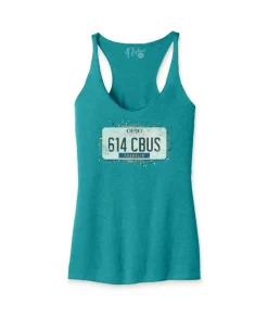 Women'S Ridiculously Soft Lightweight Racerback Graphic Tank | 614 Cbus