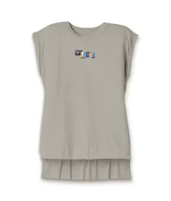 Women'S Ridiculously Soft Flowy Rolled Cuff Muscle Graphic Tee | Loved