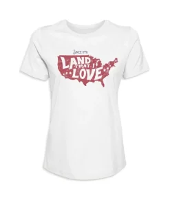Women'S Ridiculously Soft Lightweight Graphic Tee | Land That I Love